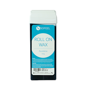 Sofeel Roll On Wax Cartridge, Azurelene, 100g, Each Each