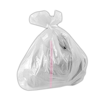 Livingstone Water Soluble Laundry Bag at 60degC, 66 x 84cm, 20uM, 100pct Biodegradable, PVA, Natural 25 Pieces/Bag, 8 Bags/Carton, 200/Carton Carton