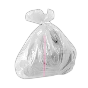 Livingstone Water Soluble Laundry Bag at 60degC, 66 x 84cm, 20uM, 100pct Biodegradable, PVA, Natural 25 Pieces/Bag, 8 Bags/Carton, 200/Carton Carton