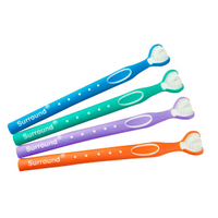 Surround Toothbrush, Triple Headed Pad, Soft End-Rounded Nylon Bristles, Each Each