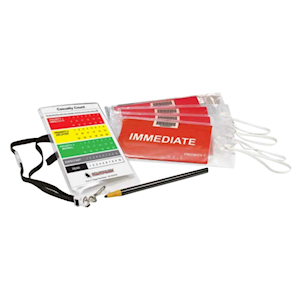 TacMed T2 Tactical Triage Kit, in Compact Vacuum-Sealed Pouch, Kit Pack