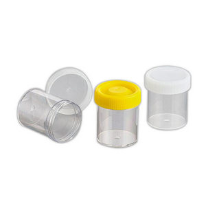 Techno Plas Specimen Sample Container with Cap