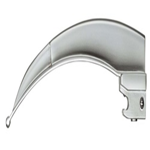 Heine Classic + Macintosh Fiber Optic Blades, Mac 0, Overall length: 82mm, Distal Width: 9mm Each