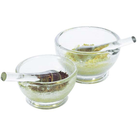 Livingstone Mortar and Pestle, 60mm Diameter, Soda Lime Glass, Each Each