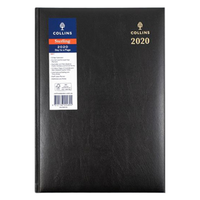 Collins Kingsgrove Diary 2022, A4 Day to Page, Black, Each Each