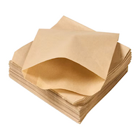 Paper Bag, 215 x 200mm, Biodegradable, Kraft Brown, 500/Carton Bucket