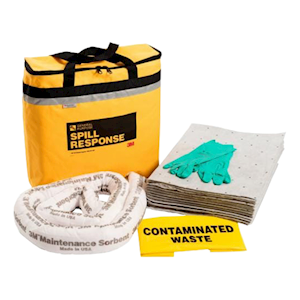 3M General Purpose Sorbent Spill Response Kit, 35L, Cabin Bag, Each Kit