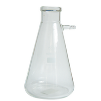 Simax Buchner Filter Flask, 1000ml, with Glass Side Hose, European, Each Each
