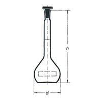 Simax Volumetric Flask Class B