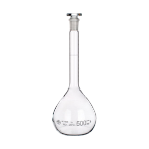 Simax Volumetric Flask Class B