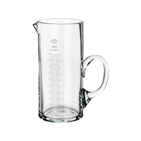 Simax Measuring Jug, Glass Jug, with Handle and Spout, Cylindrical, Graduated, 100mL, 50 x 100(H) mm, Boro Glass, European, Each