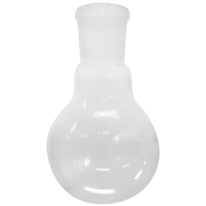 Flask, Round Bottom, 100ml, Short Neck, 24/29 Socket Joint, Borosilicate Glass, Bomex, Each Each
