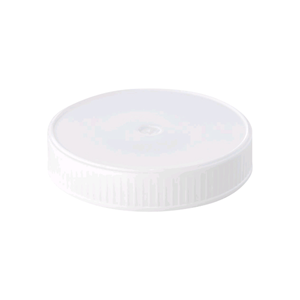 Cospak Screw Caps, 58mm 400 Screw Neck, Round, White, Polypropylene, Each Each