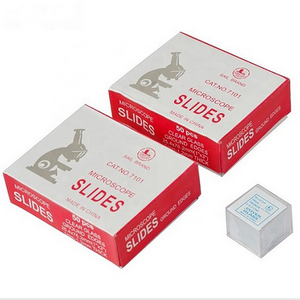 Sail Microscope Glass Slide, Frosted ,One End on Both Sides, Thickness 1.0-1.2mm, 76.2 x 25.4mm, Interleaved, 50/Pack Pack