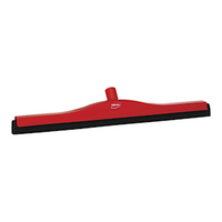 Vikan Floor Squeegee, With Replacement Cassette, 40 x 110 x 600mm, Red, Each Each