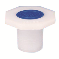 Stopper Recyclable Plastic Polyethylene Octagon Knob Socket Joint 10/19 European Each