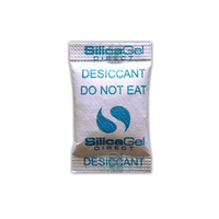 Silica Gel Desiccant, 1 Gram, In Tyvek Bag, 10,000 Pieces/Carton Carton