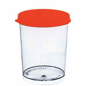 Urine Container PS 150ml Pressure Cap Each