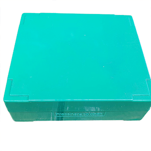 Aptaca Microslide Box, Holds 25 Slides, 125(L) x 95(W) x 30(H)mm, Unhinged, Green, Recyclable Polystyrene (PS), Each Each