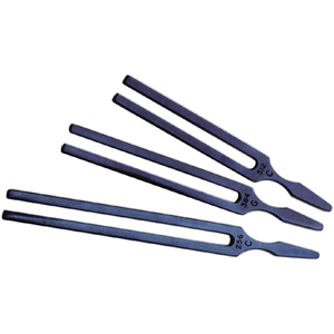 Livingstone Tuning Fork, 128 Hertz, A-Frequency, Blued Steel, Each Each