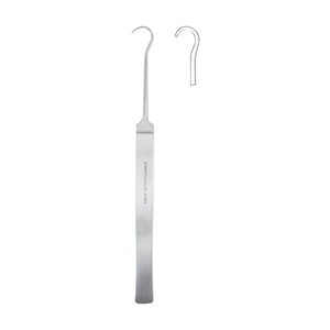 Armo Tracheal Hook, 1 Prong, Blunt, 16cm, Each