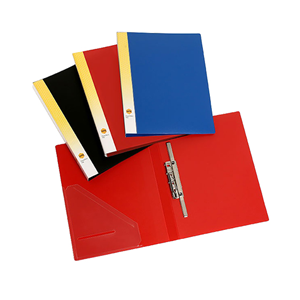 Damaged, Marbig Punchless File, A4, Red, Each