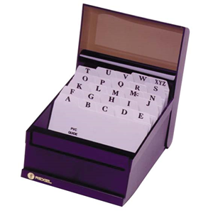 GUIDE CARD DIVIDERS PVC A-Z 3"X5" EACH SET Set