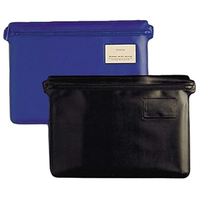 CONVENTION CASE PVC+ZIP BLACK 450X305MM EACH Each