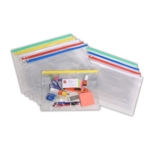 CLEAR CASE A4 PVC 335X245MM YELW MARBIG EA Each