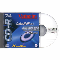 Recordable C.d Dlife Plus 52x 700mb 80min Jewel Case Ea Each