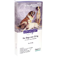 Advantg - Dogs 25kg&Over, 4.0ml x4, S5 Pack
