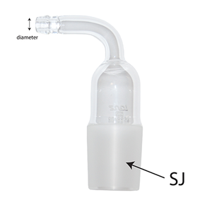 Monash Adaptor Hose Connector Bent
