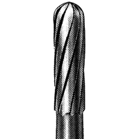 Busch 21R Tungsten Carbide Burs, 137, Right Angle, 012N, 2/Pack Pack