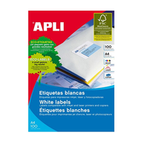 Cop/Las/Ink Label Adhesive 14Up 98X38mm 100/Pk Pack