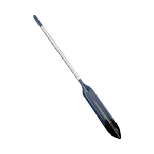 Carlton Specific Gravity Hydrometer, 0.850 to 0.950, 0.002 at 15.6deg, 260mm, Glass, Each Each