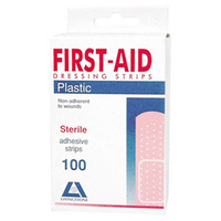 Bulk Buy Deal, 200 Bxs, Livingstone Superior Adhesive Recyclable Plastic Strips, Latex Free, 72 x 19mm, 100/Box Each