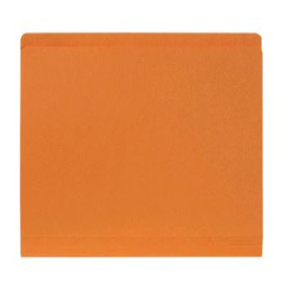 MANILLA FOLDER A4 ORANGE UNISTAT 100/BX ORANGE UNISTAT Box