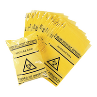Bacto Waste Bag, 55 x 70cm, Autoclavable, Yellow, 200/Carton Carton