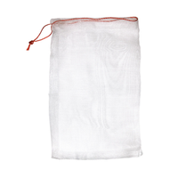 Sofeel Mesh Net Bag with Tie String, 25 x 15cm, Each Each