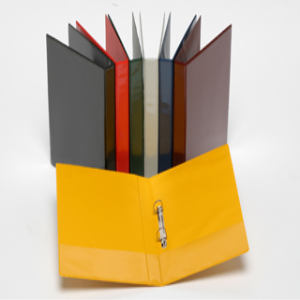 Bantex Insert Ring Binder, A4, 50mm, 2 D-Rings, Blue, Each Each
