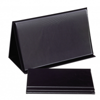 Bantex Easel Display Book, A3, 20 Pockets, PVC, Black, Each Each