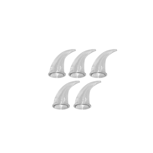 Bayer Syringe Tips, 1.5 x 1.5 x 1cm, Clear, 10/Pack Pack