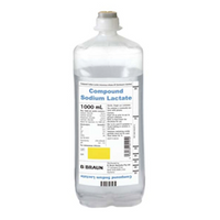 B Braun Compound Sodium Lactate IV BP EP, 1,000ml, 10 Bottles/Carton Carton