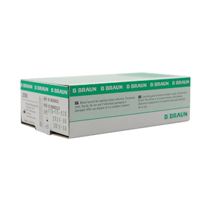 Solofix Steel Lancets, Sterile, Single Use, 39.1 x 5.6mm, 200/Box Box