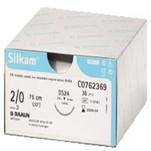 B.Braun Silkam Silk Suture