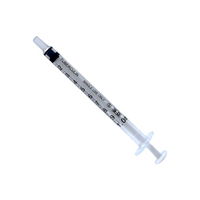BD Syringe, 1ml, Luer Slip, White Plunger, Tuberculin, Sterile, 100/Box Expiry June 2026 (Expiry: 31/07/2026)