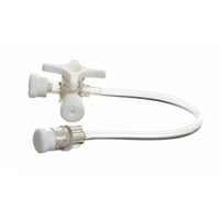 BD Connecta Stopcocks with Extension Tubing, 10cm, 50/Box Box