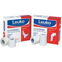 Leukoband Elastic Adhesive Bandage, 5cm x 2.75m, White, 12 Rolls/Box