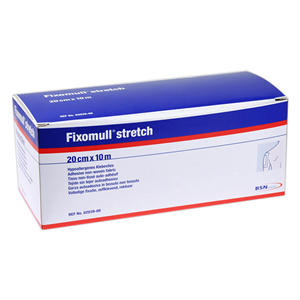 Fixomull Stretch Fixation Dressings, 20cm x 10 Metres, White, Each Each