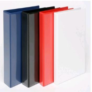 F/C 3 D RING 25MM ECONOMY BINDER RED (NO BRAND) Each
